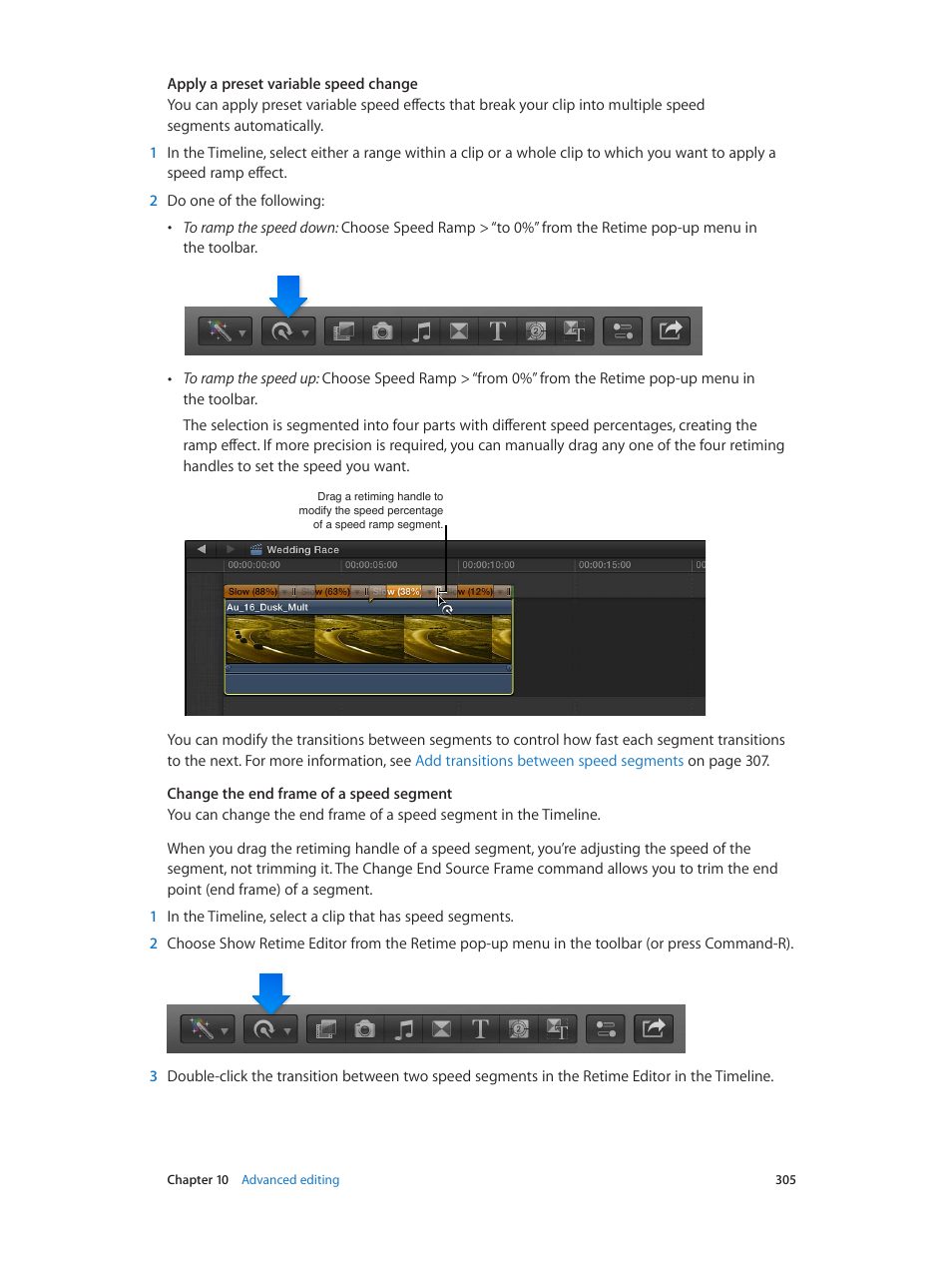 Apple Final Cut Pro X (10.1.2) User Manual | Page 305 / 495