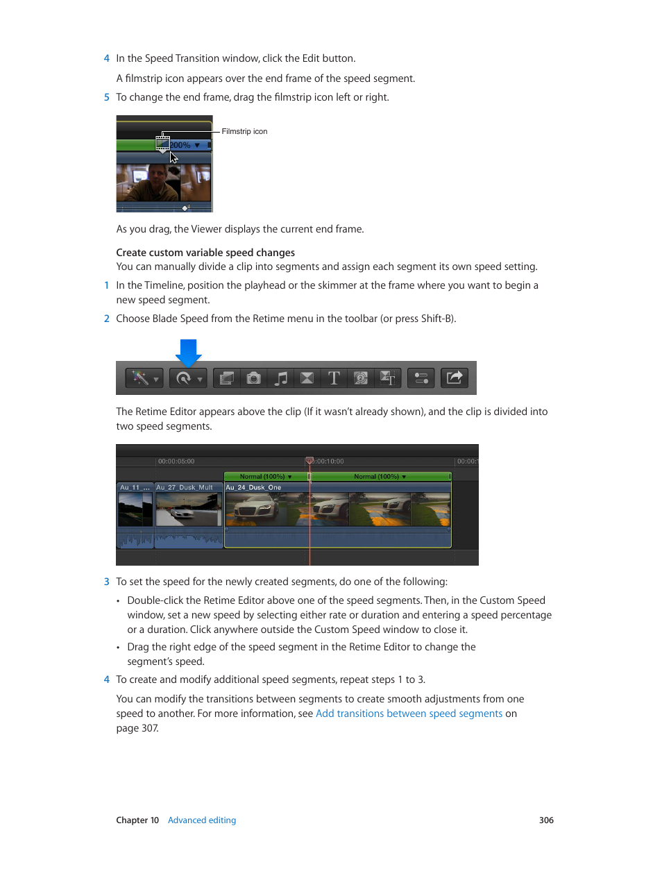 Apple Final Cut Pro X (10.1.2) User Manual | Page 306 / 495