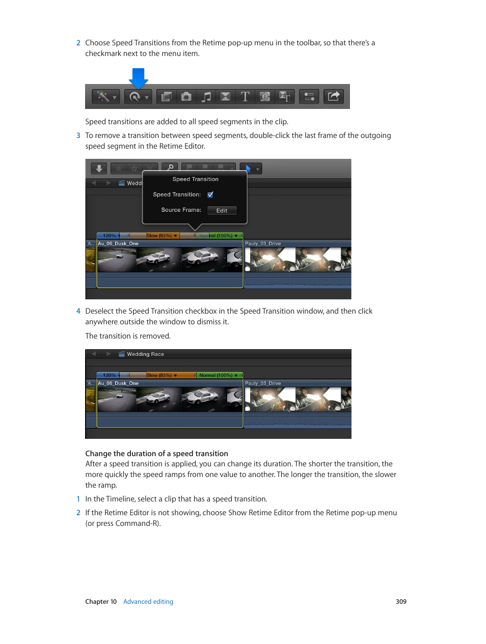 Apple Final Cut Pro X (10.1.2) User Manual | Page 309 / 495