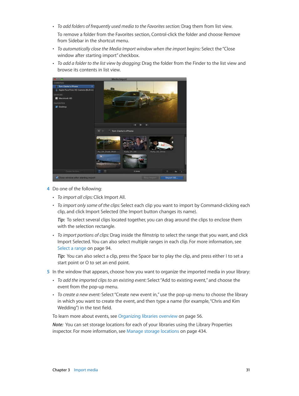 Apple Final Cut Pro X (10.1.2) User Manual | Page 31 / 495