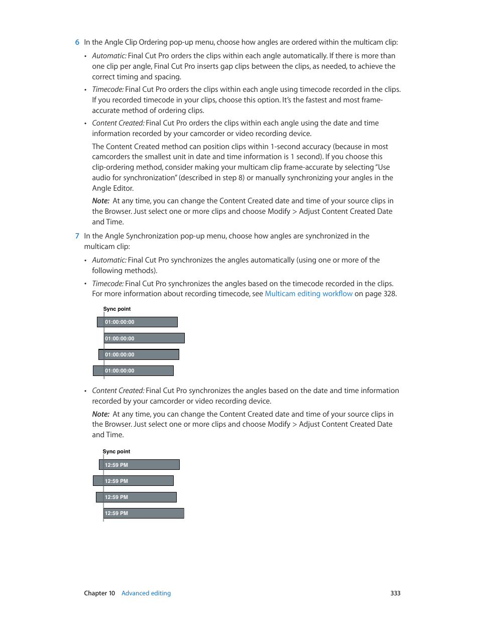Apple Final Cut Pro X (10.1.2) User Manual | Page 333 / 495