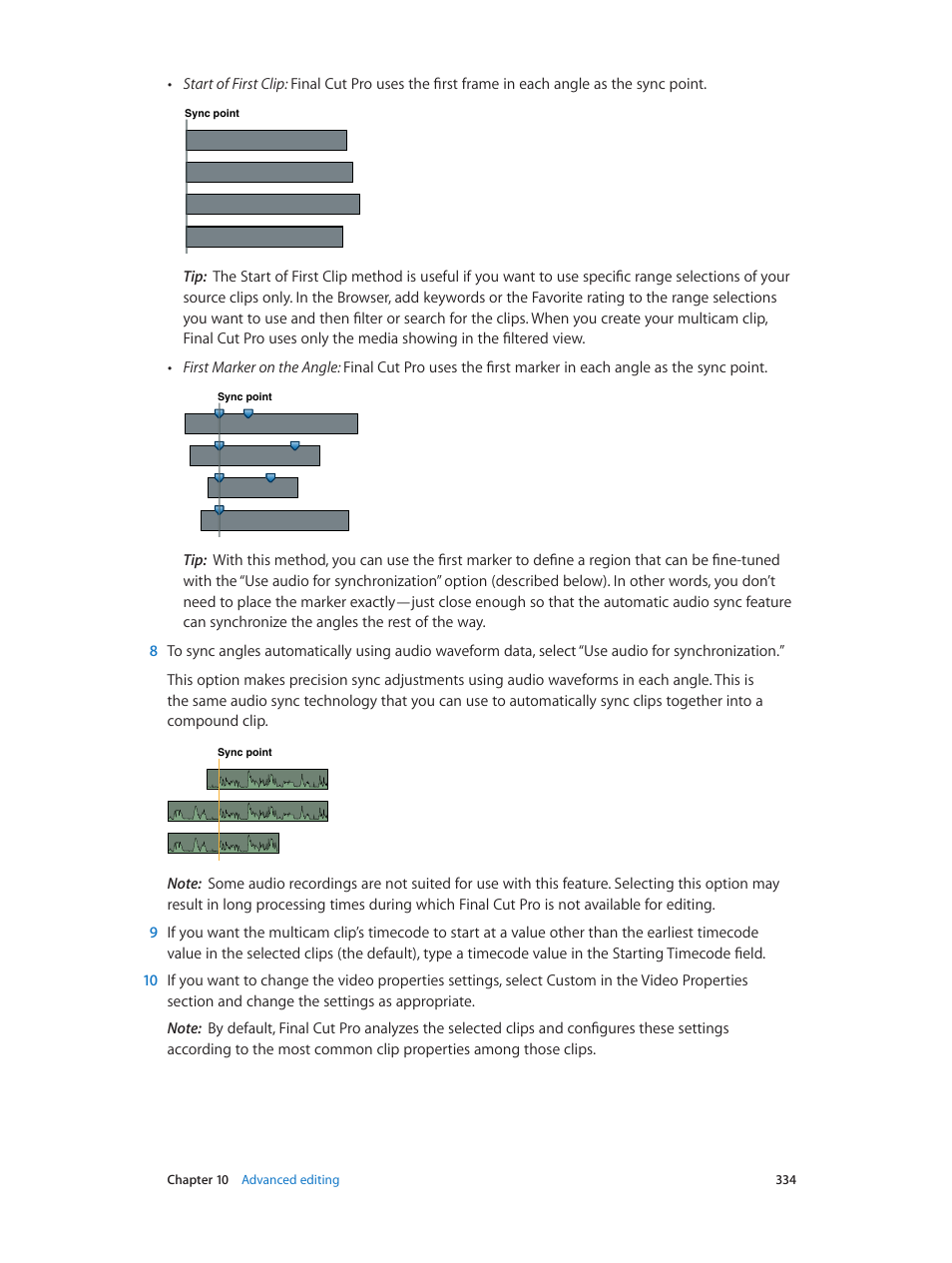 Apple Final Cut Pro X (10.1.2) User Manual | Page 334 / 495