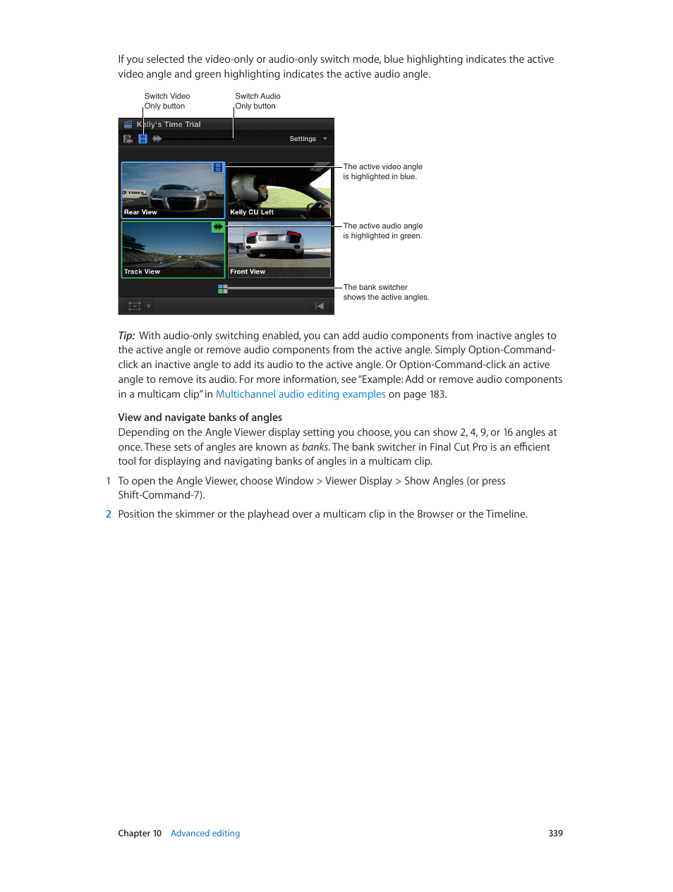 Apple Final Cut Pro X (10.1.2) User Manual | Page 339 / 495