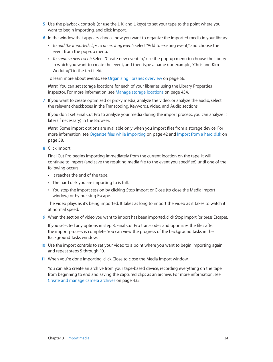 Apple Final Cut Pro X (10.1.2) User Manual | Page 34 / 495