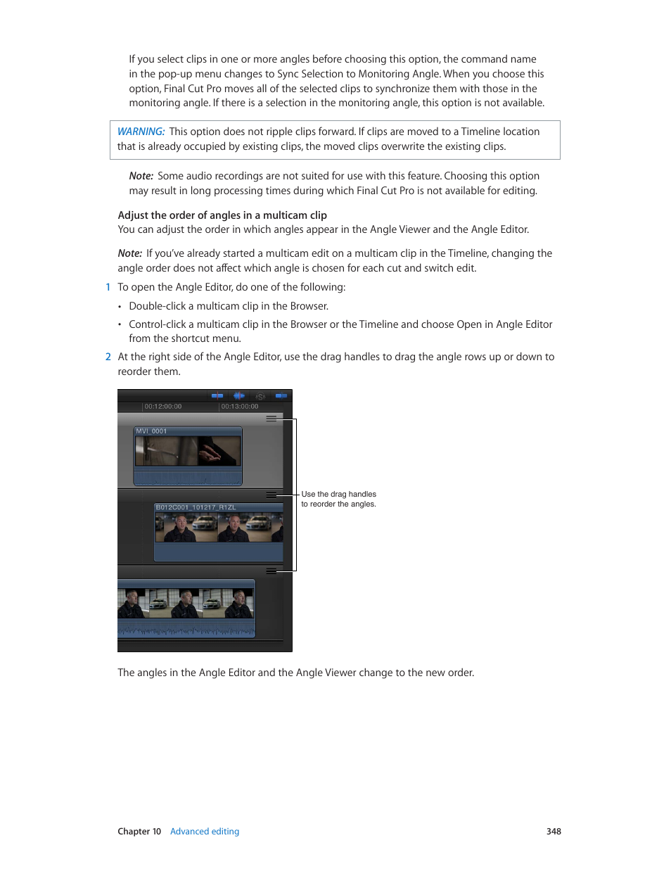 Apple Final Cut Pro X (10.1.2) User Manual | Page 348 / 495