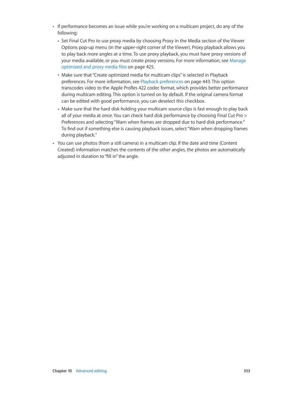 Apple Final Cut Pro X (10.1.2) User Manual | Page 353 / 495