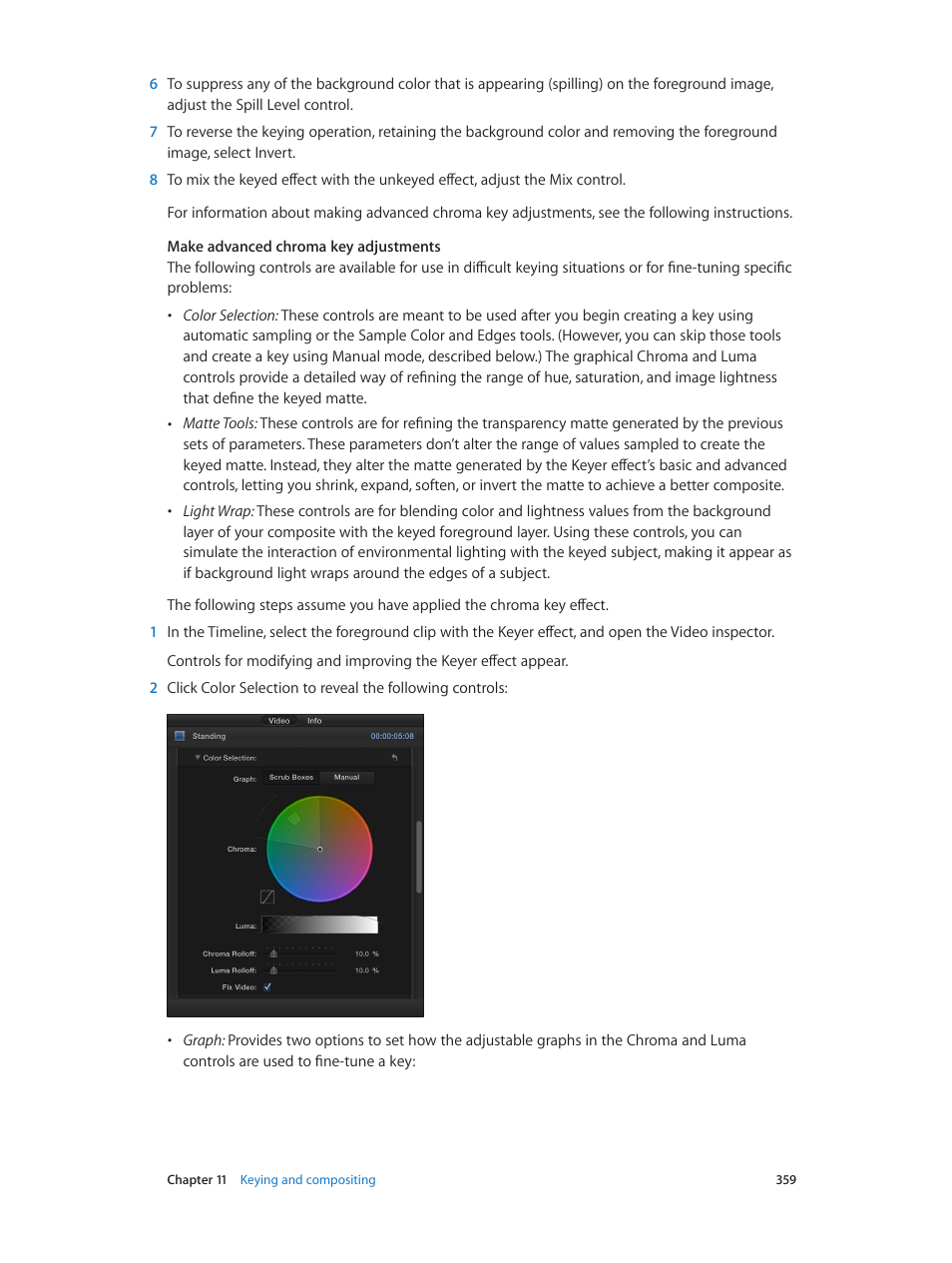 Apple Final Cut Pro X (10.1.2) User Manual | Page 359 / 495