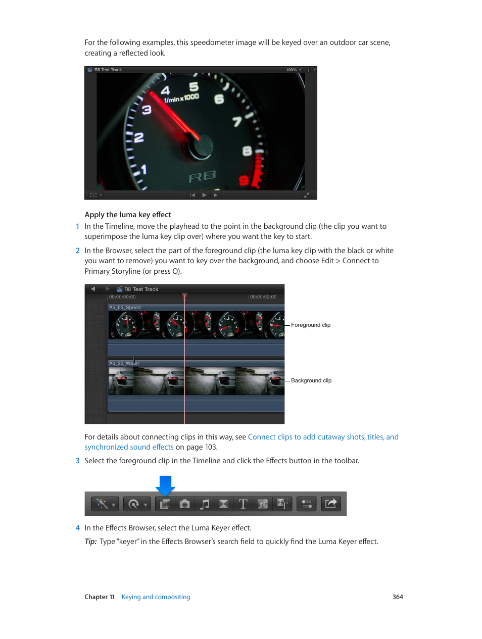 Apple Final Cut Pro X (10.1.2) User Manual | Page 364 / 495