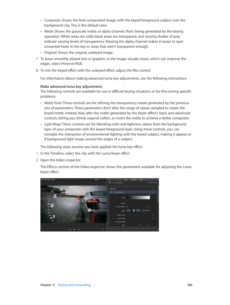 Apple Final Cut Pro X (10.1.2) User Manual | Page 366 / 495
