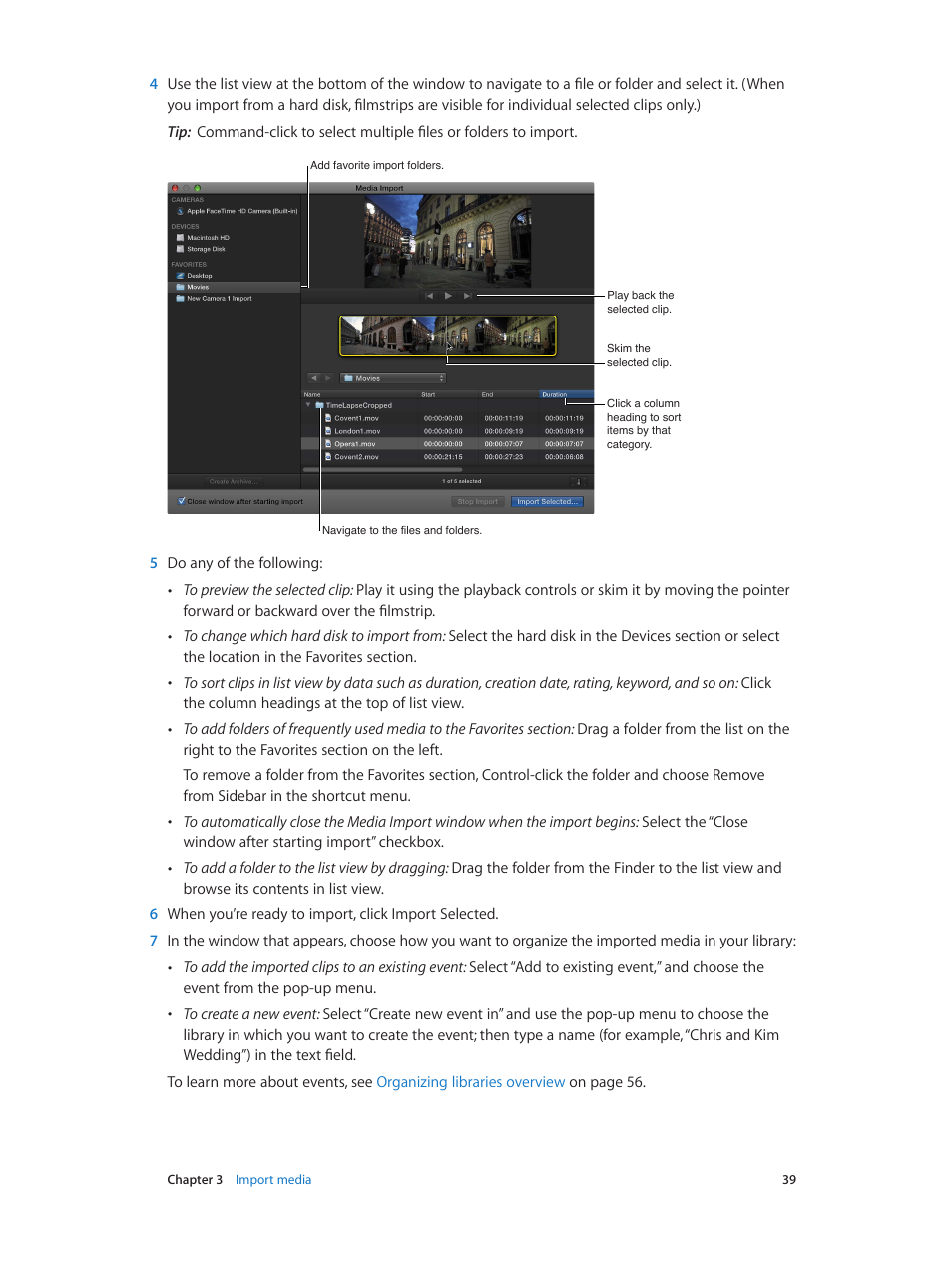 Apple Final Cut Pro X (10.1.2) User Manual | Page 39 / 495