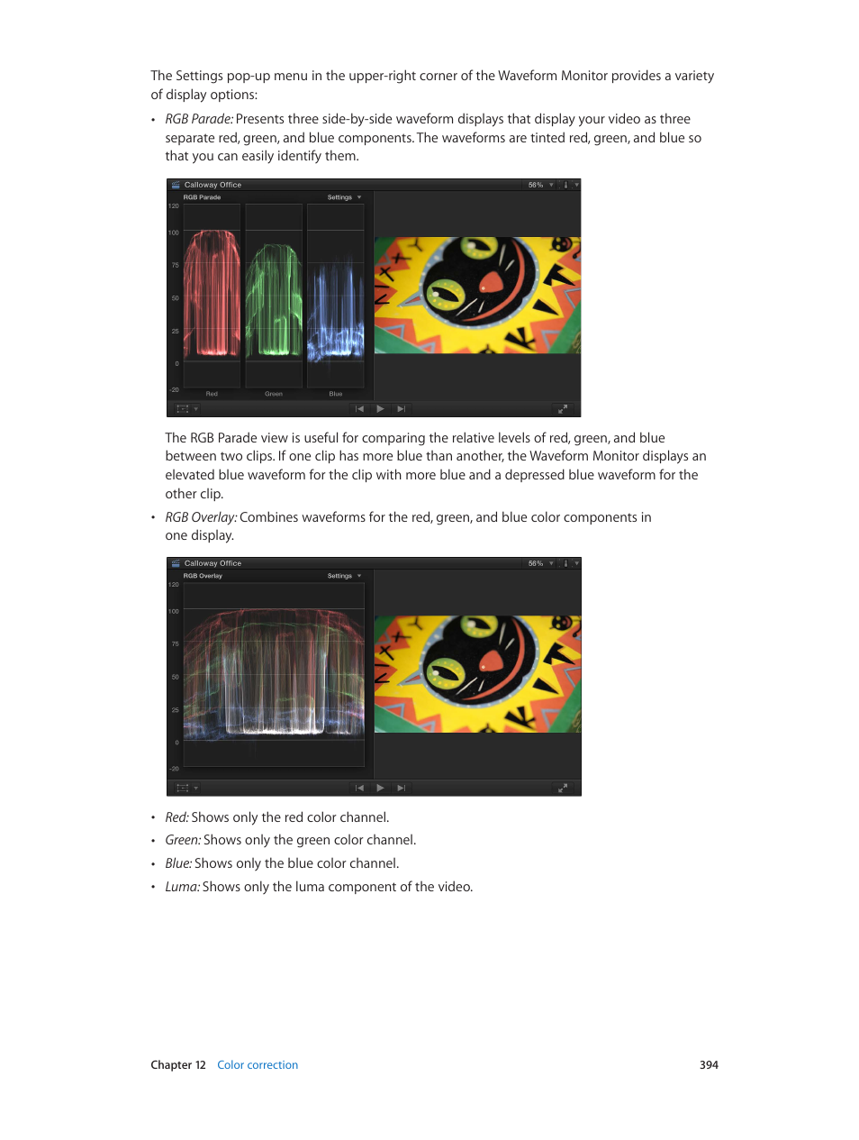 Apple Final Cut Pro X (10.1.2) User Manual | Page 394 / 495