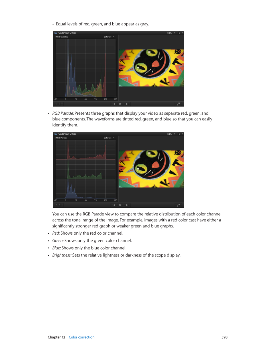 Apple Final Cut Pro X (10.1.2) User Manual | Page 398 / 495