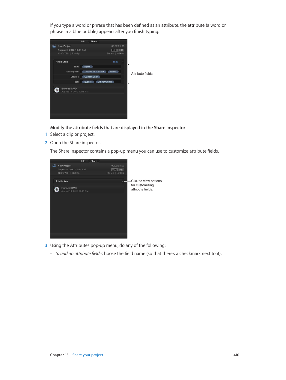 Apple Final Cut Pro X (10.1.2) User Manual | Page 410 / 495