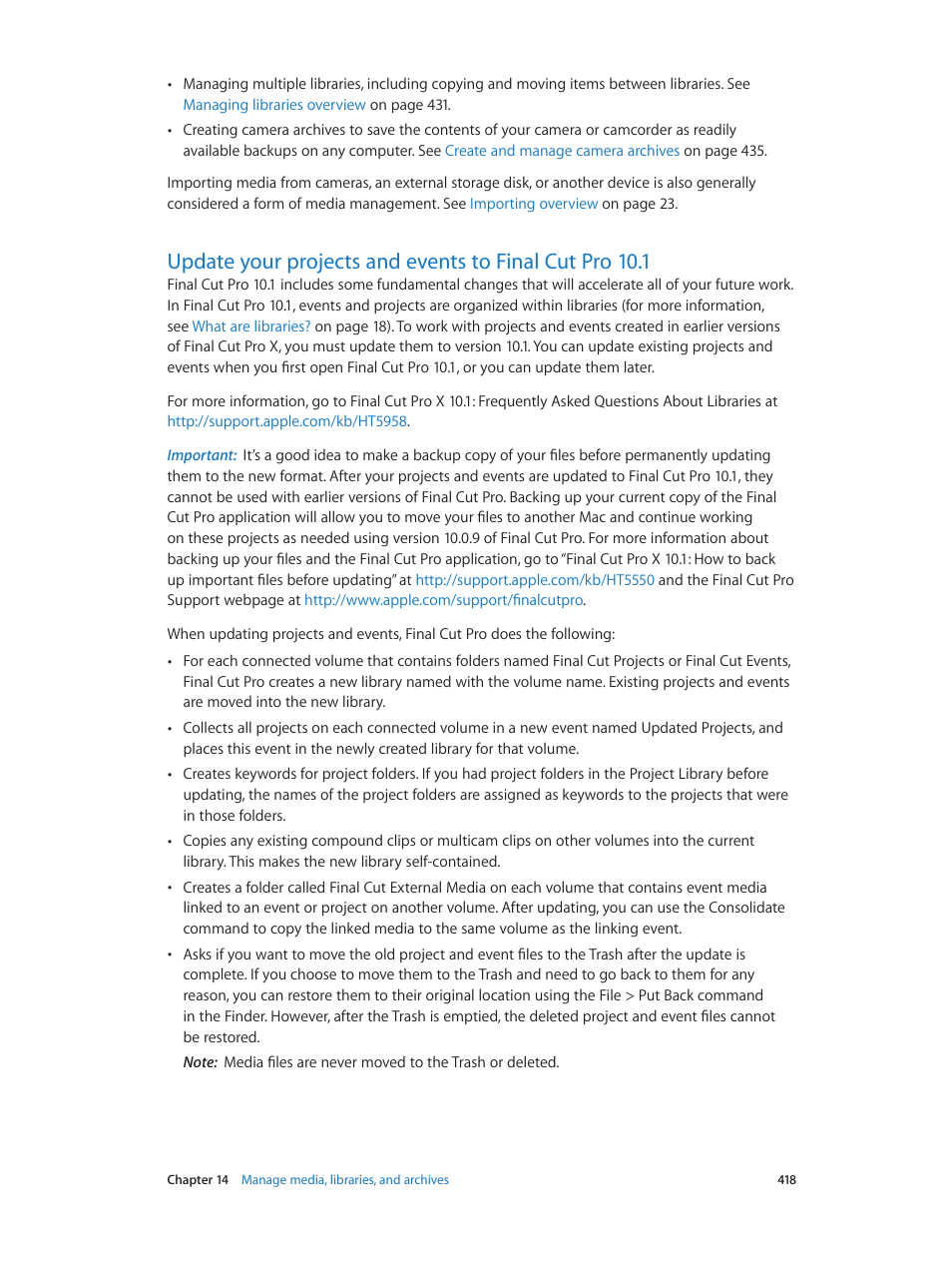Apple Final Cut Pro X (10.1.2) User Manual | Page 418 / 495
