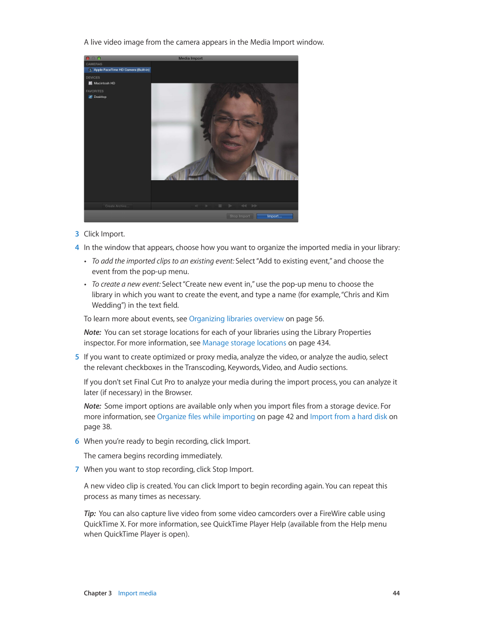 Apple Final Cut Pro X (10.1.2) User Manual | Page 44 / 495