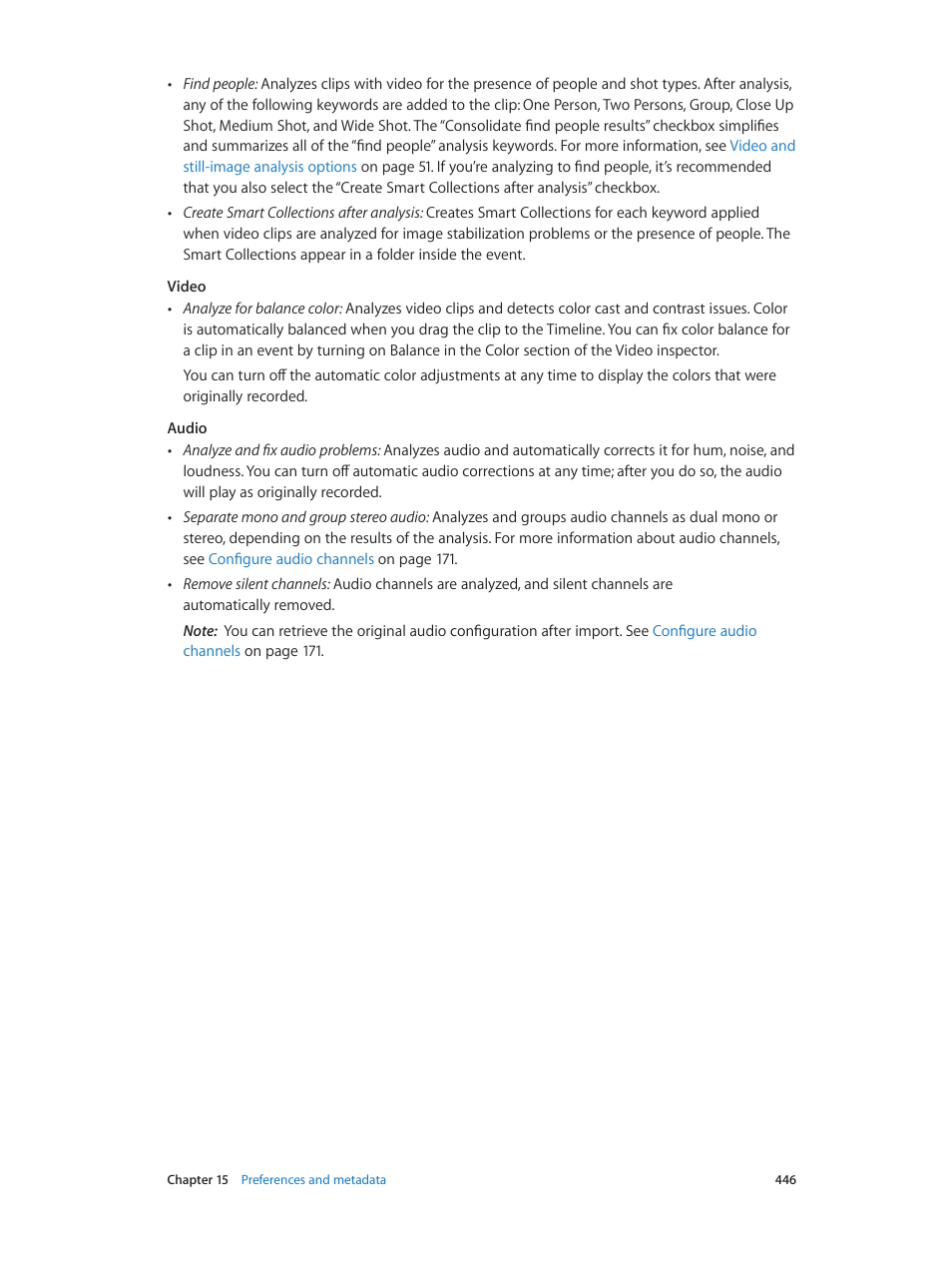 Apple Final Cut Pro X (10.1.2) User Manual | Page 446 / 495