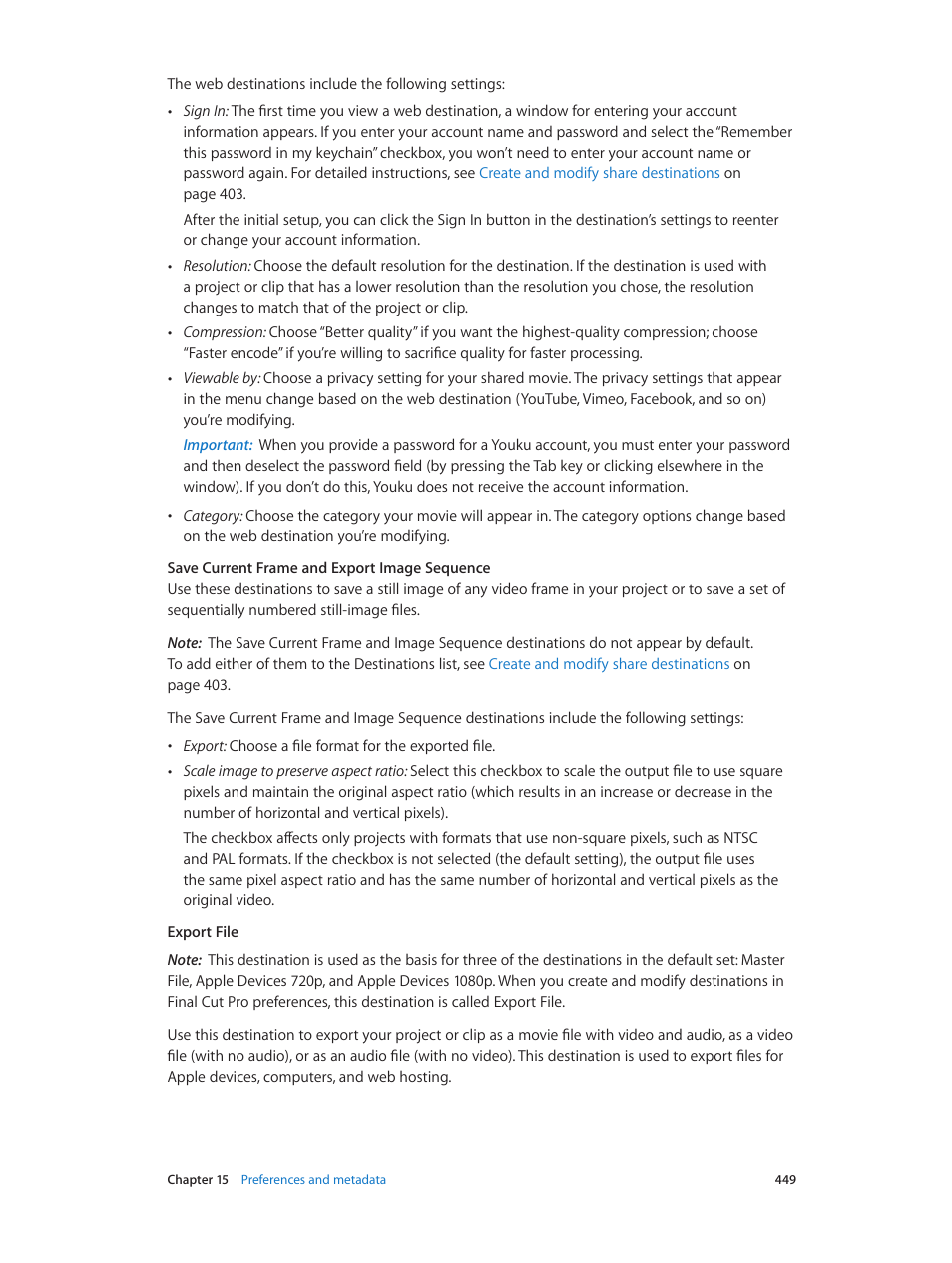 Apple Final Cut Pro X (10.1.2) User Manual | Page 449 / 495