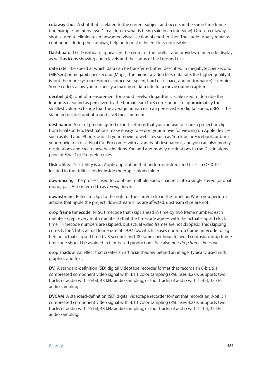 Apple Final Cut Pro X (10.1.2) User Manual | Page 482 / 495