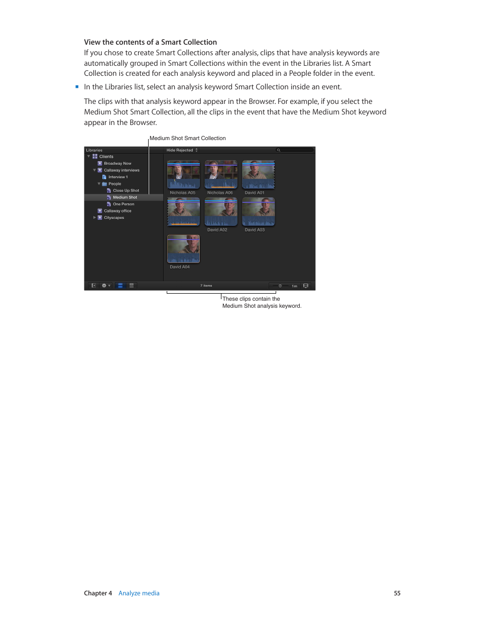 Apple Final Cut Pro X (10.1.2) User Manual | Page 55 / 495