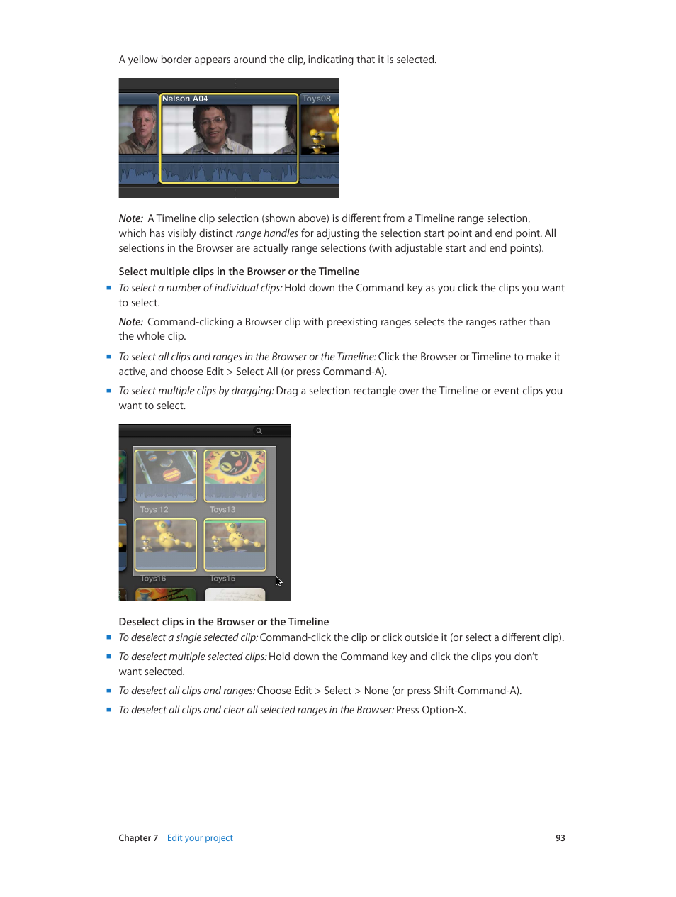 Apple Final Cut Pro X (10.1.2) User Manual | Page 93 / 495