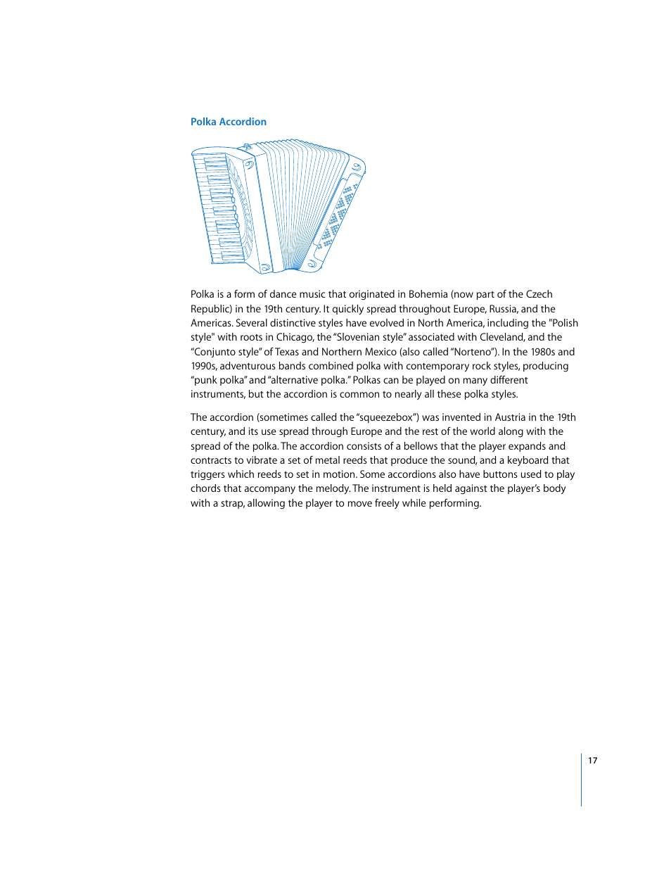 Apple Using the GarageBand Jam Pack: World Music Instruments User Manual | Page 17 / 47