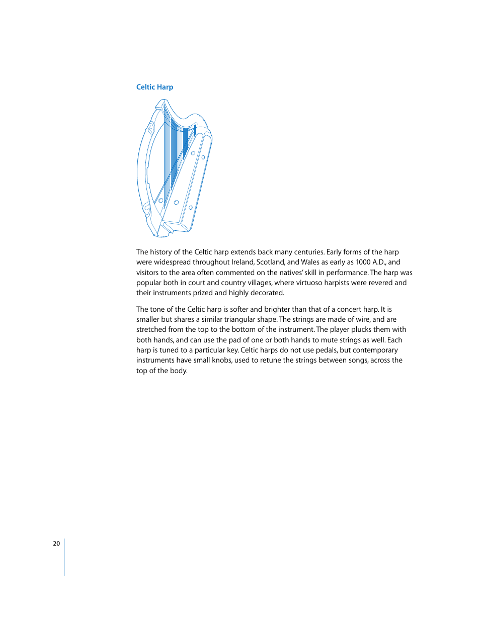 Apple Using the GarageBand Jam Pack: World Music Instruments User Manual | Page 20 / 47