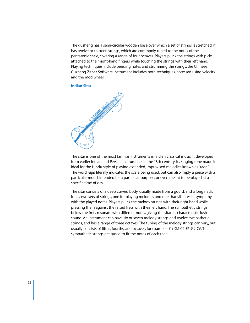 Apple Using the GarageBand Jam Pack: World Music Instruments User Manual | Page 22 / 47