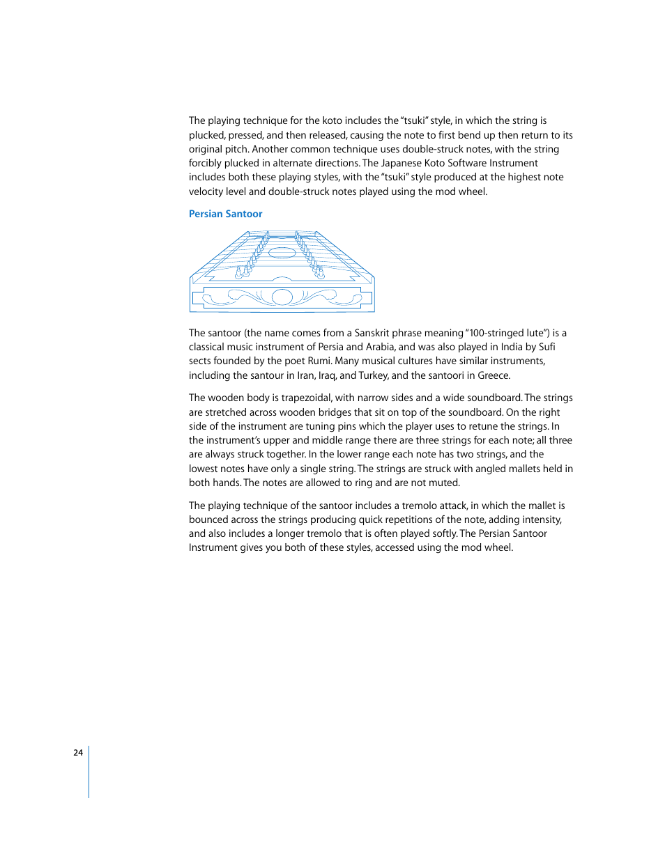 Apple Using the GarageBand Jam Pack: World Music Instruments User Manual | Page 24 / 47