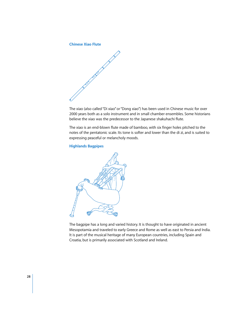 Apple Using the GarageBand Jam Pack: World Music Instruments User Manual | Page 28 / 47
