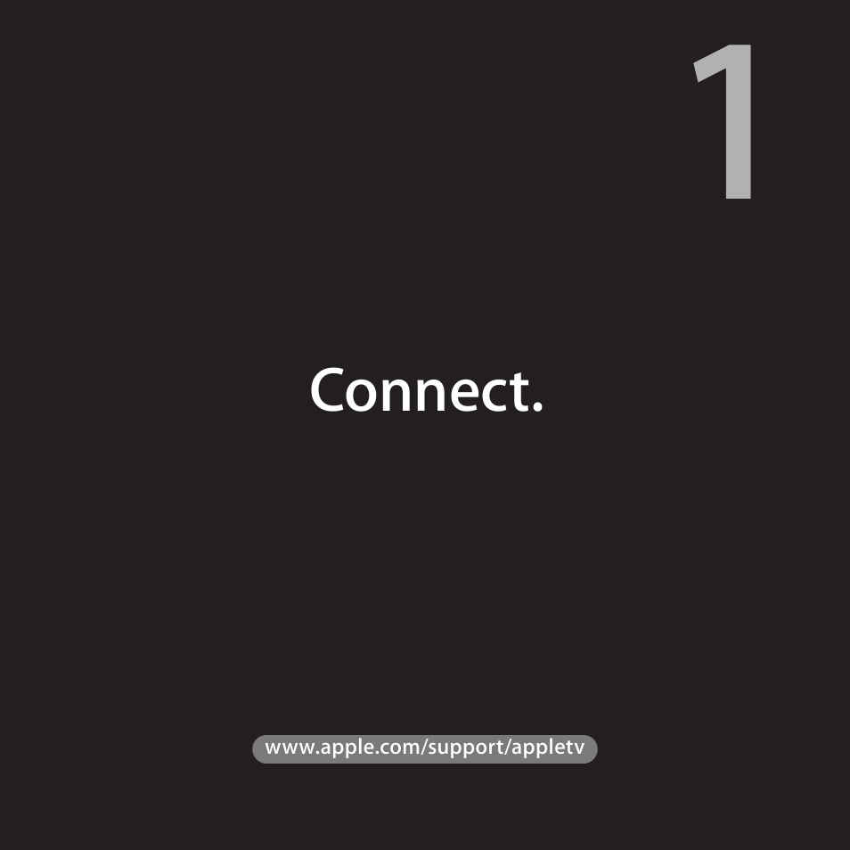 Connect | Apple TV (3rd generation) User Manual | Page 5 / 36