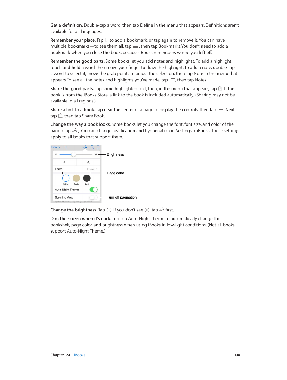 Apple iPod touch iOS 8.1 User Manual | Page 108 / 160