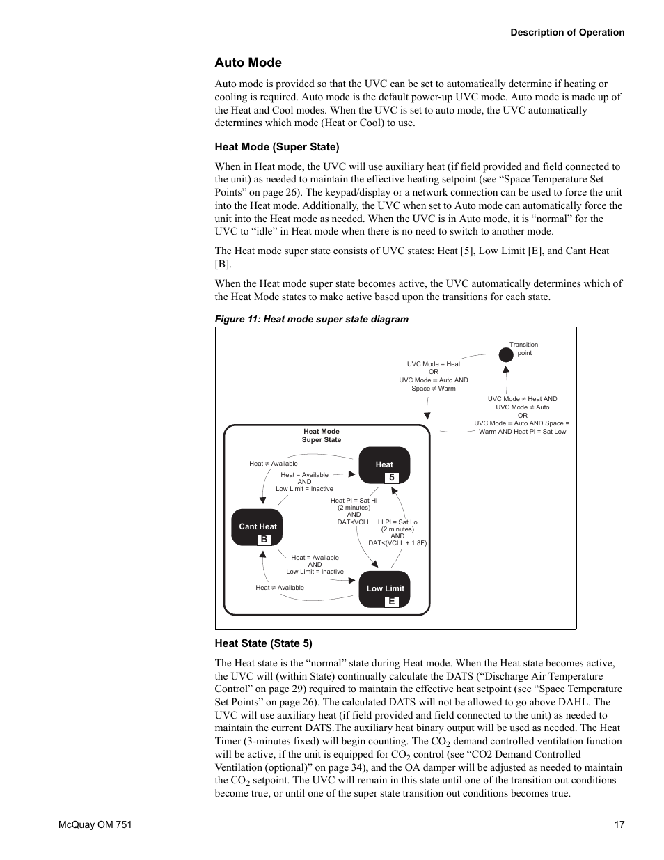 Auto mode | American Standard UV05 User Manual | Page 17 / 50