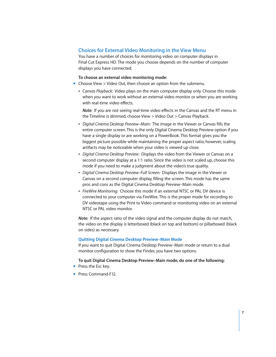Apple Final Cut Express HD: New Features User Manual | Page 7 / 16