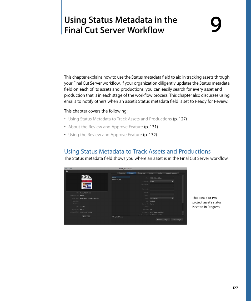 Apple Final Cut Server 1.5 User Manual | Page 127 / 148