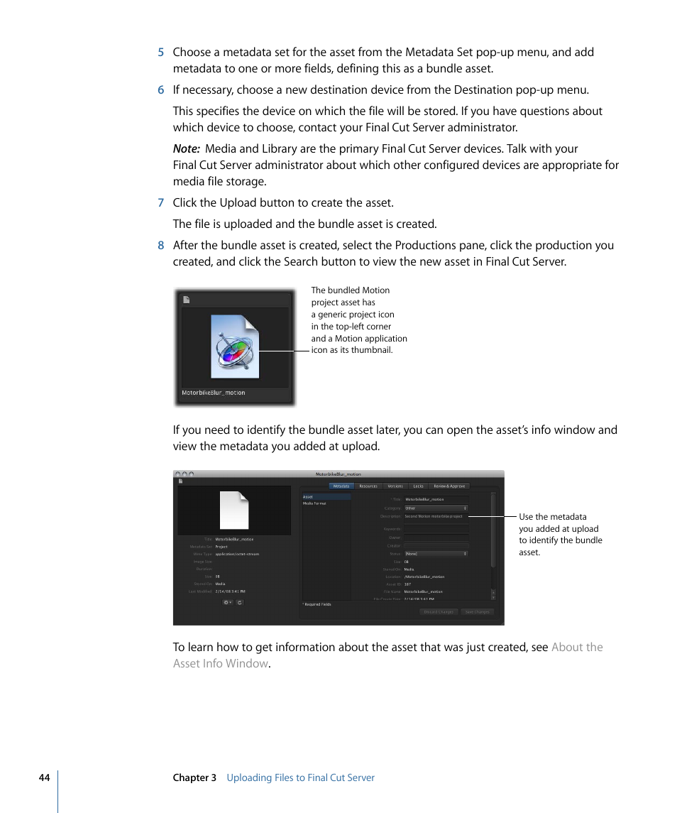 Apple Final Cut Server 1.5 User Manual | Page 44 / 148