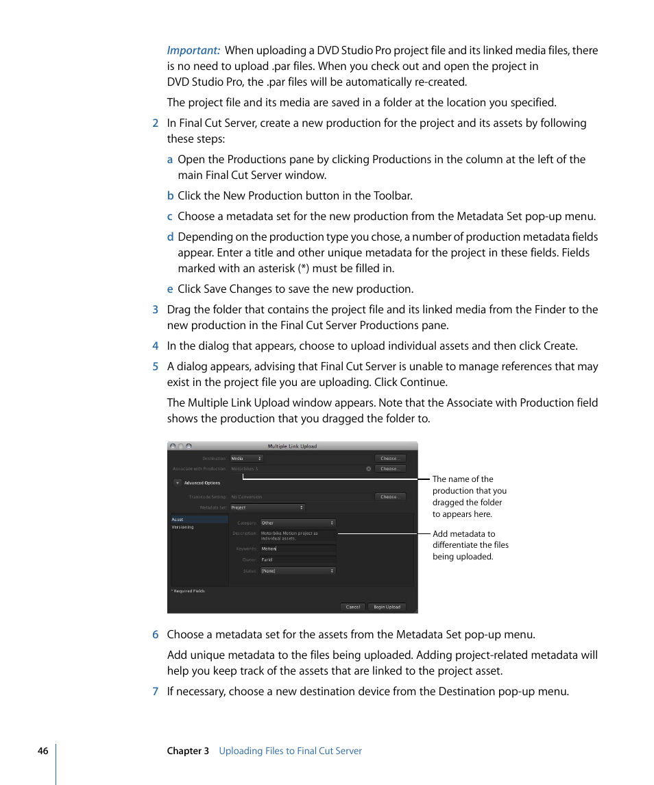 Apple Final Cut Server 1.5 User Manual | Page 46 / 148