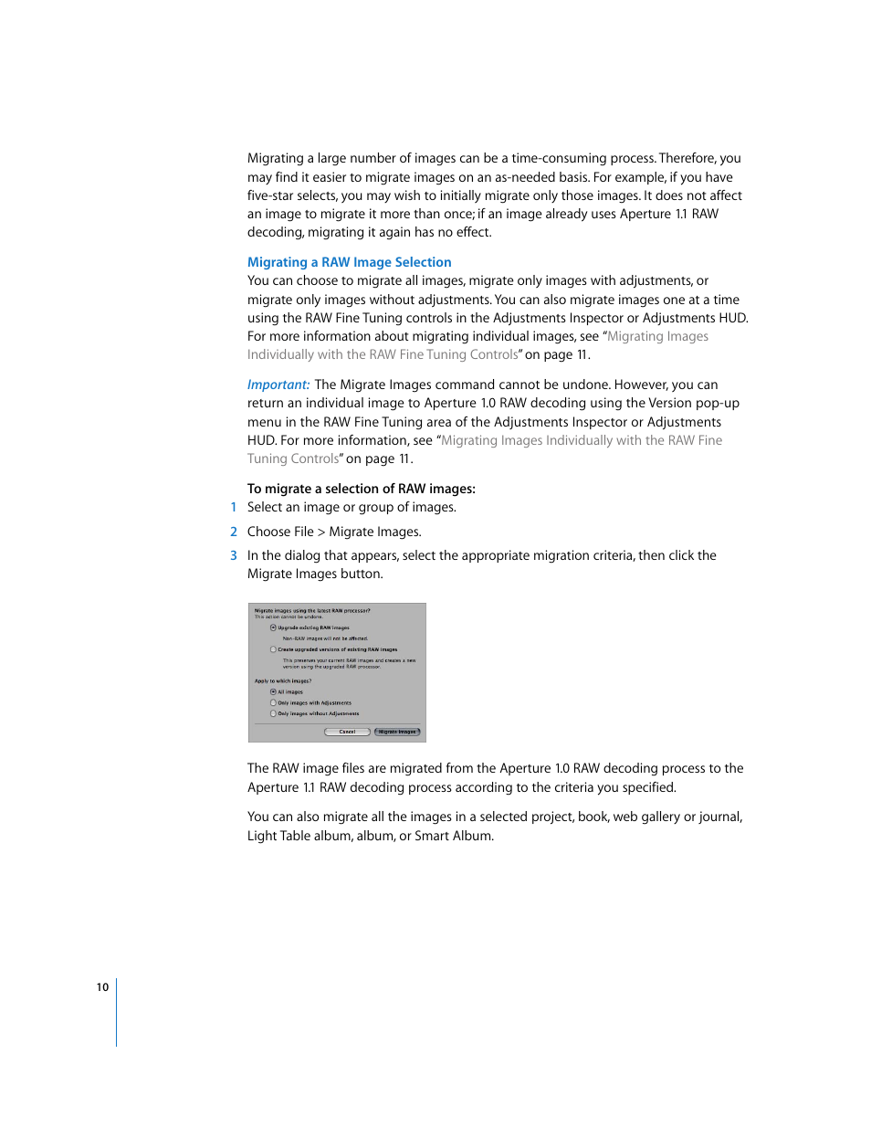 Apple Aperture 1.5 (New Features) User Manual | Page 10 / 17
