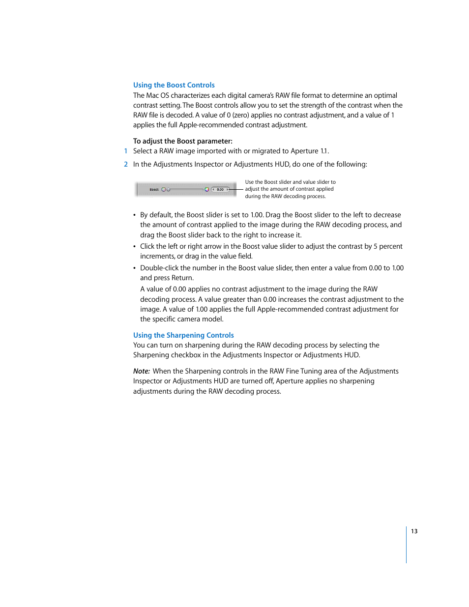 Apple Aperture 1.5 (New Features) User Manual | Page 13 / 17
