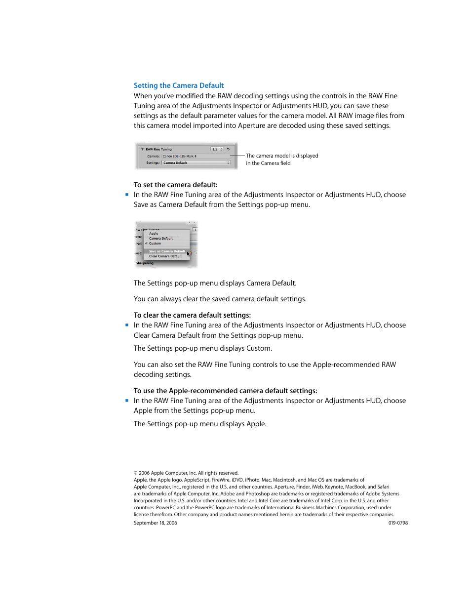 Apple Aperture 1.5 (New Features) User Manual | Page 17 / 17