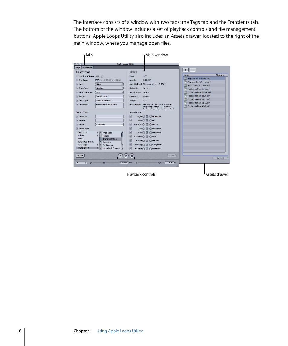 Apple Loops Utility 3 User Manual | Page 8 / 22