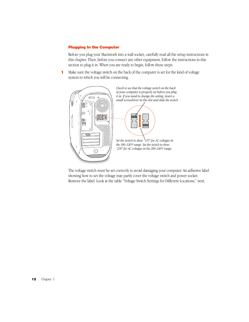 Apple Setting Up Your Power Macintosh G4 (PCI & AGP) User Manual | Page 12 / 62