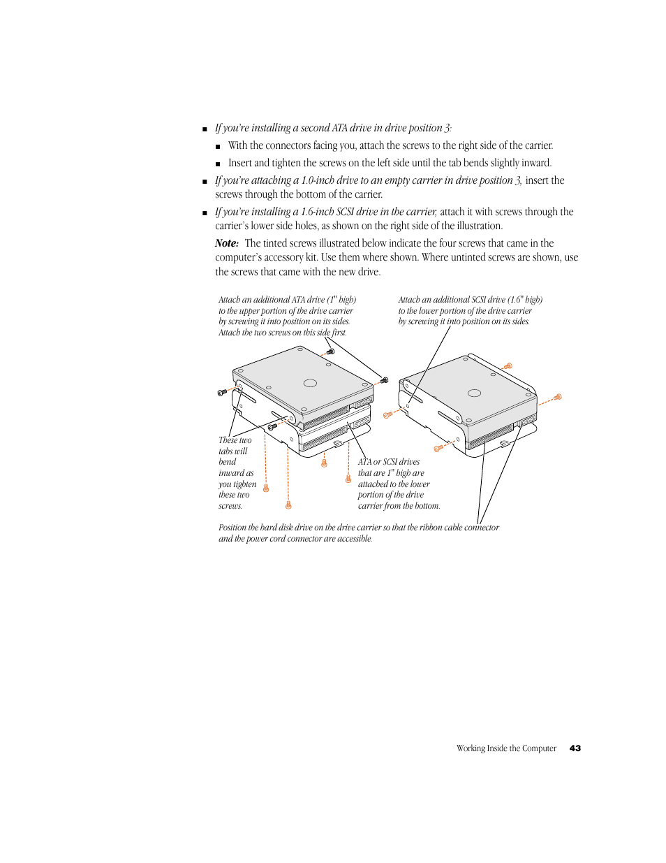 Apple Setting Up Your Power Macintosh G4 (PCI & AGP) User Manual | Page 43 / 62