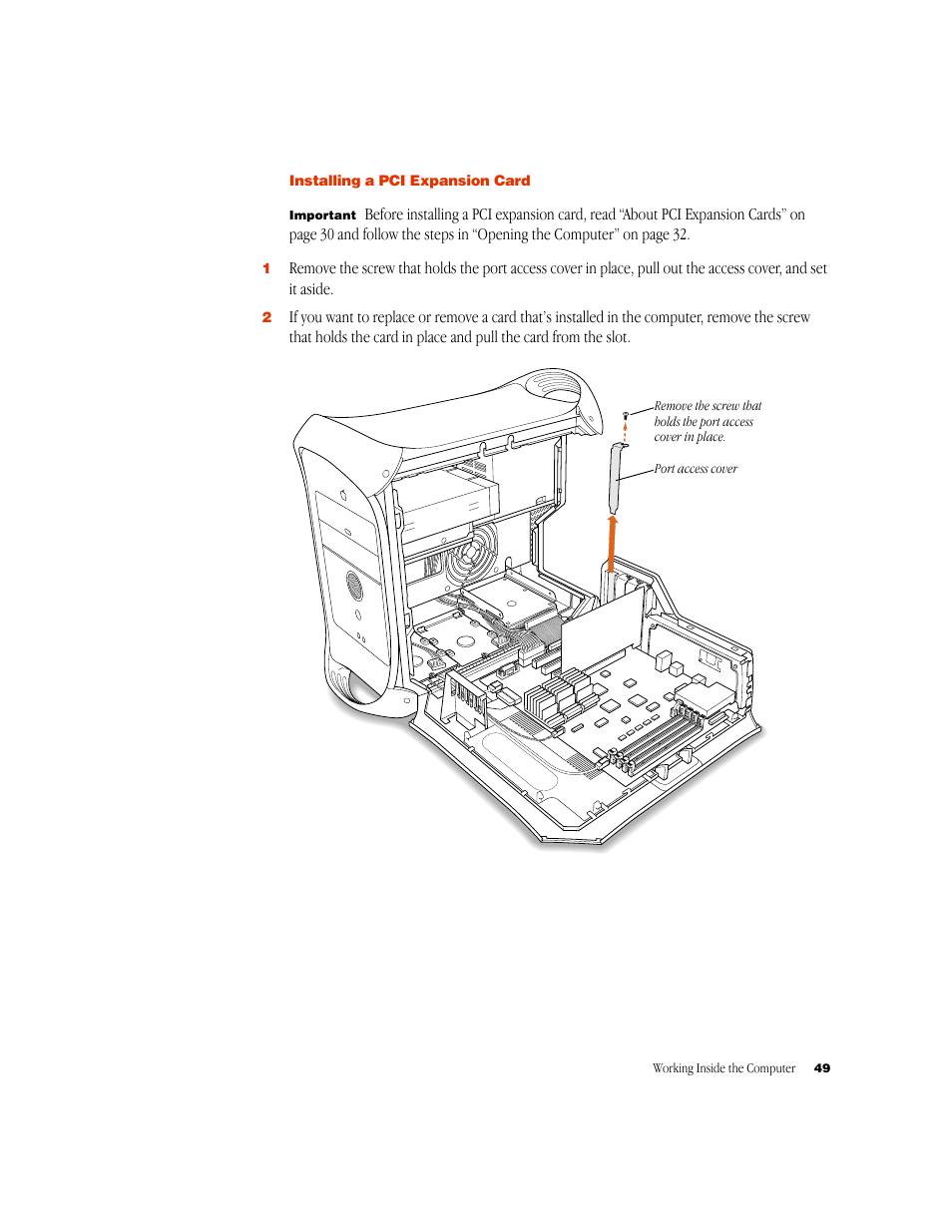 Apple Setting Up Your Power Macintosh G4 (PCI & AGP) User Manual | Page 49 / 62