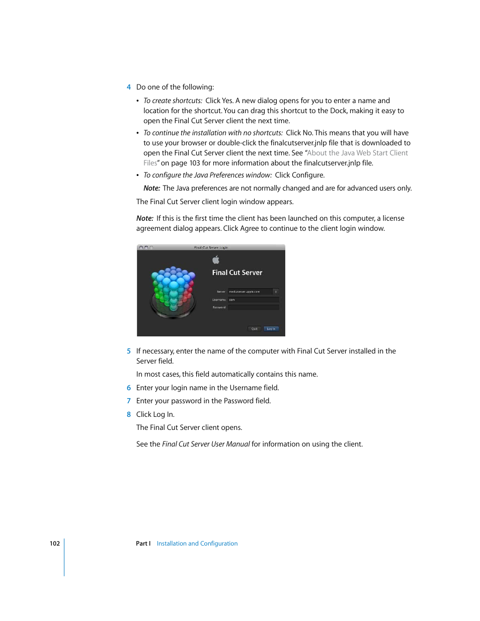 Apple Final Cut Server User Manual | Page 102 / 238