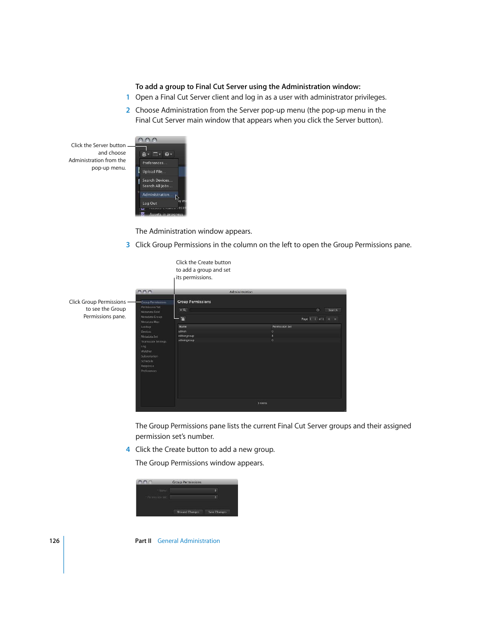 Apple Final Cut Server User Manual | Page 126 / 238