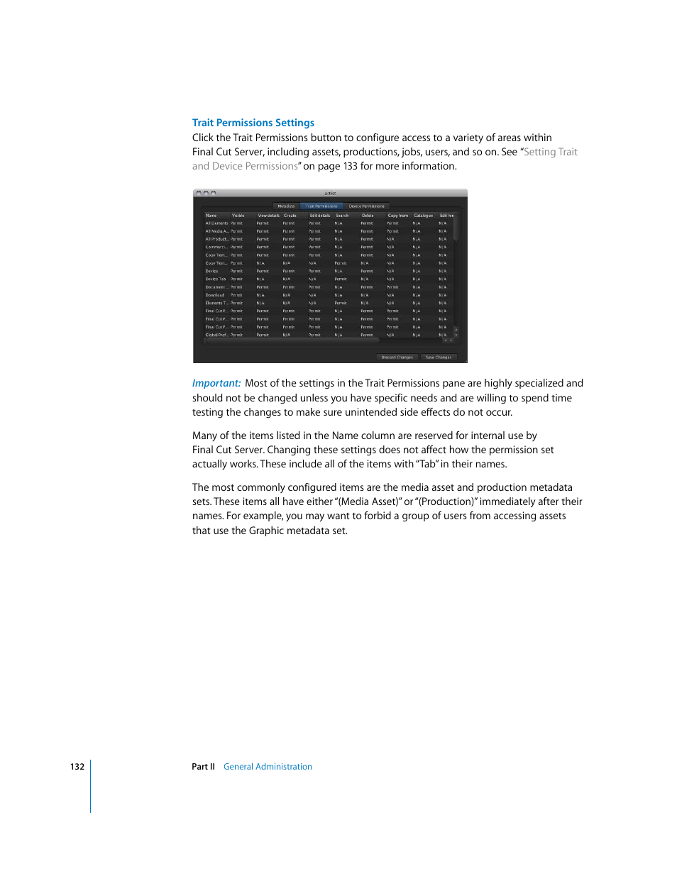 Apple Final Cut Server User Manual | Page 132 / 238