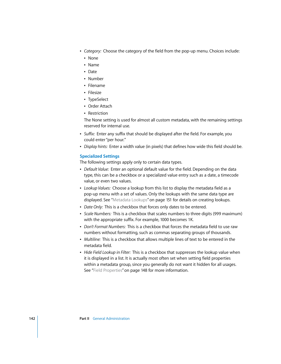 Apple Final Cut Server User Manual | Page 142 / 238