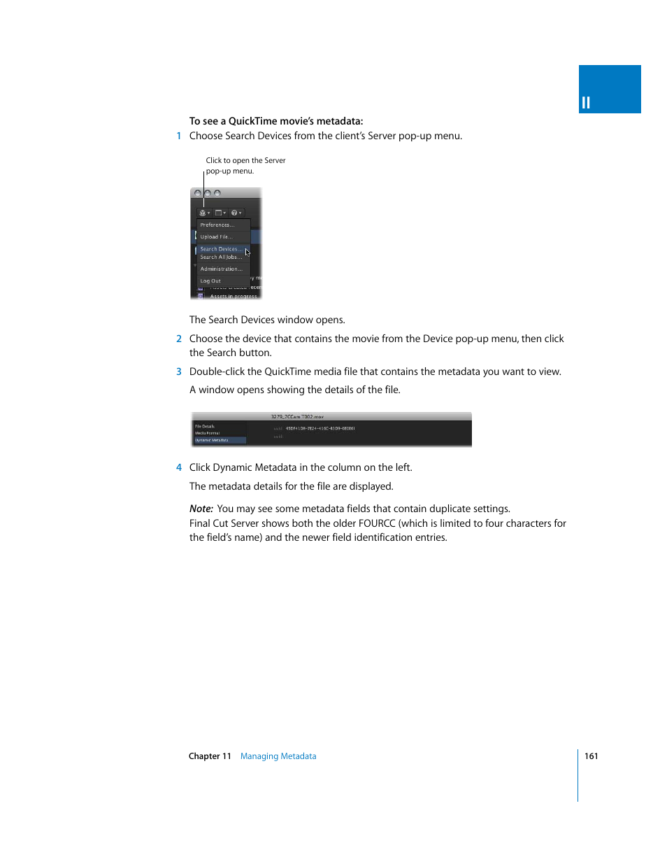 Apple Final Cut Server User Manual | Page 161 / 238