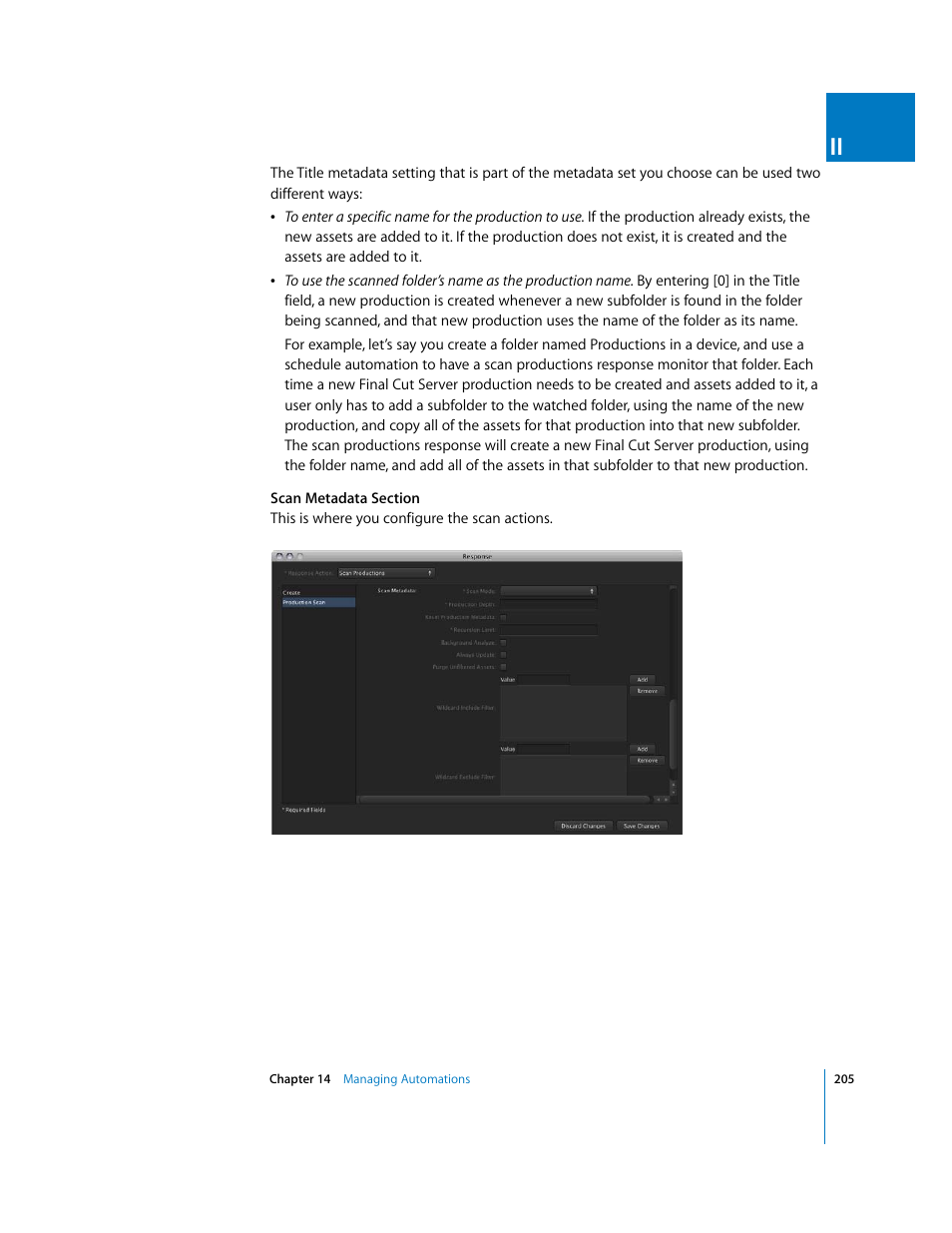 Apple Final Cut Server User Manual | Page 205 / 238