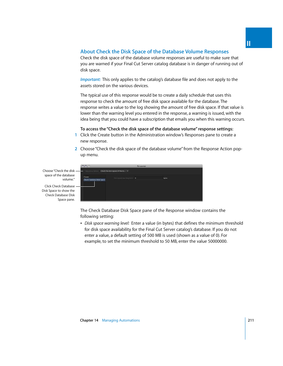 Apple Final Cut Server User Manual | Page 211 / 238